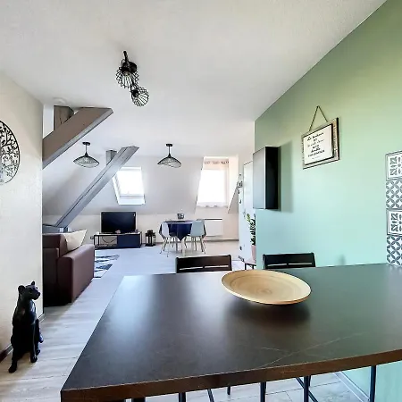 Appartement Chez Nat&mat- Gare- Parking Gratuit Colmar